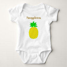 Pineapplicious cute fun pineapple 