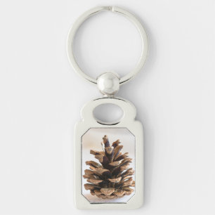 Pinecone Key Ring