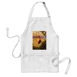 Pinecone Lake sunset Standard Apron
