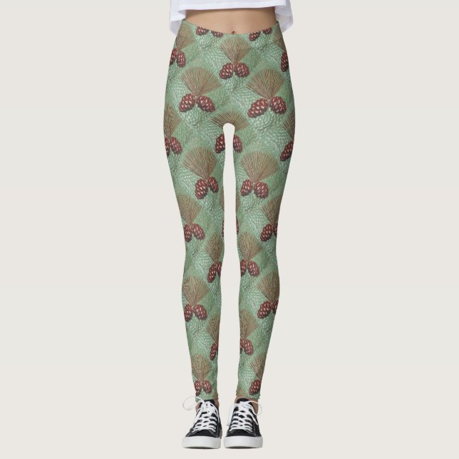 Pinecone Leggings (Front)