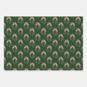 Pinecone Wrapping Paper set of 3 sheets