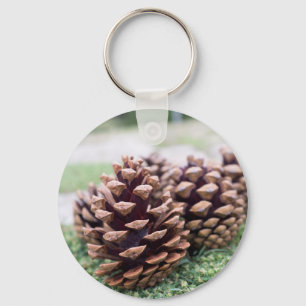 Pinecones Key Ring