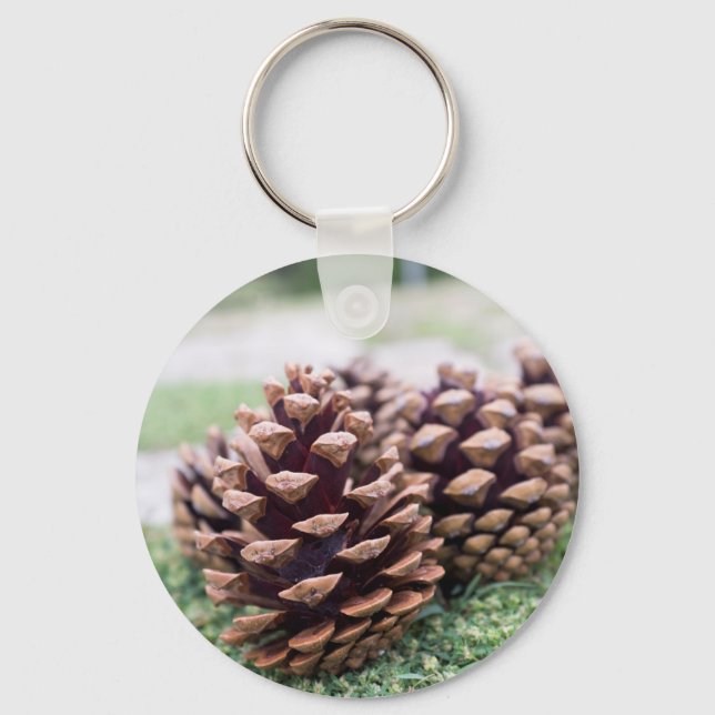 Pinecones Key Ring (Front)
