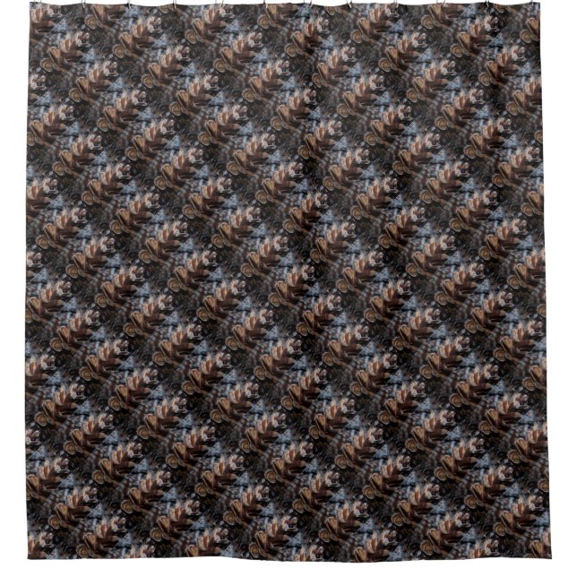 Pinecones Shower Curtain (Front)