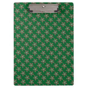 Pinecones star clipboard