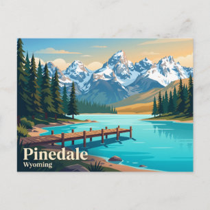 Pinedale USA Postcard