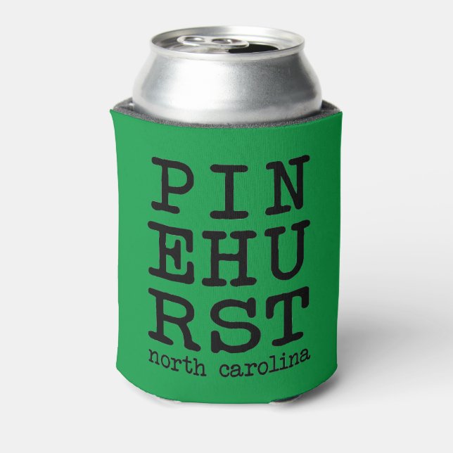 Pinehurst North Carolina Can Cooler (Can Back)