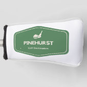 Pinehurst North Carolina Golf Destination Golf Head Cover (Front)