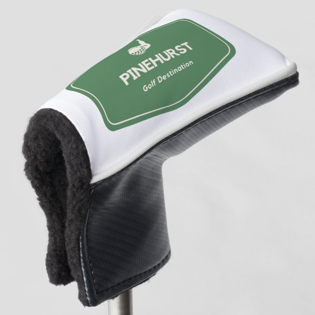 Pinehurst North Carolina Golf Destination Head Cover (3/4 Front)
