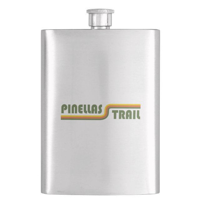 Pinellas Trail Florida Hip Flask (Front)