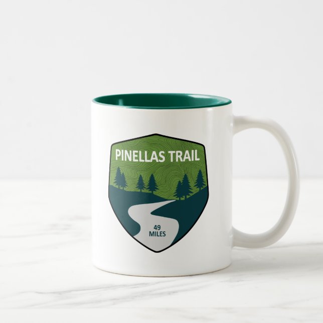 Pinellas Trail Two-Tone Coffee Mug (Right)
