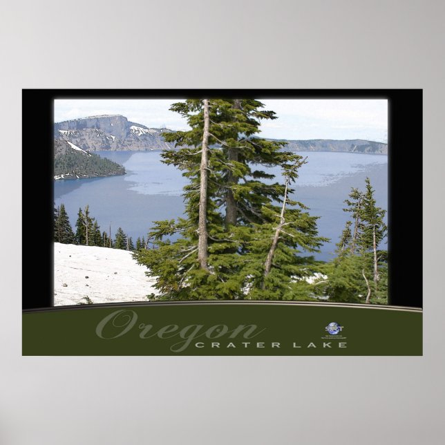 PINES AT CRATER LAKE POSTER (Front)
