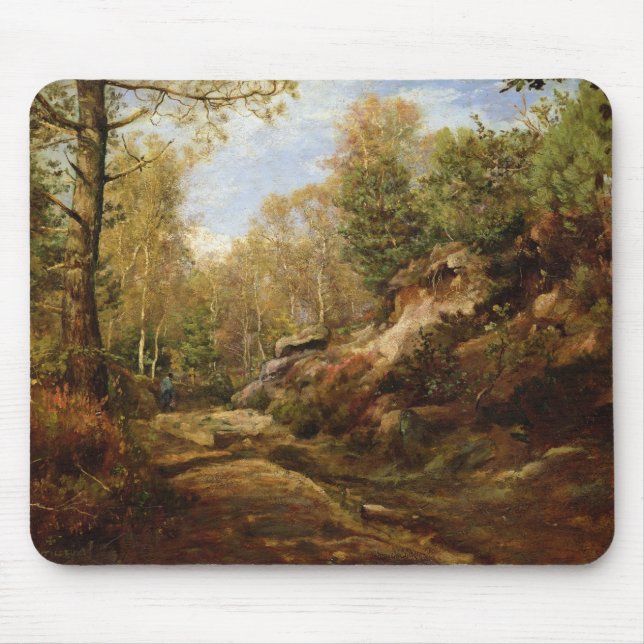 Pines & Birch Trees or The Forest of Mouse Mat (Front)