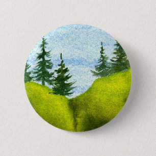 Pines Landscape Button