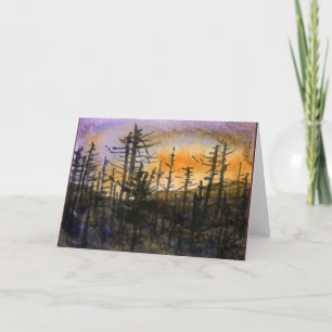 Pinescape Greeting Card