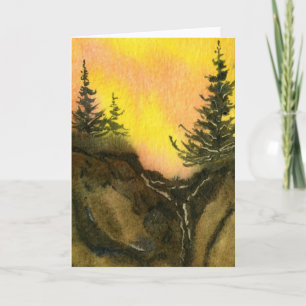Pinescape Greeting Card
