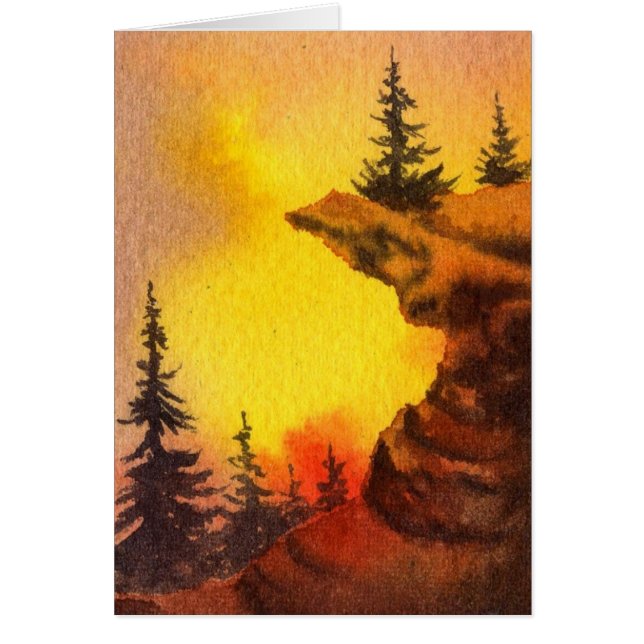 Pinescape Greeting Card (Front)