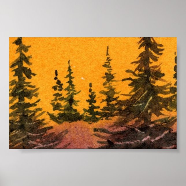 Pinescape Mini-Poster Poster (Front)
