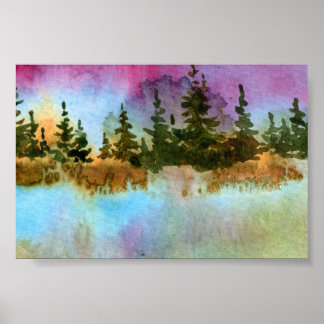 Pinescape Mini-Poster Poster