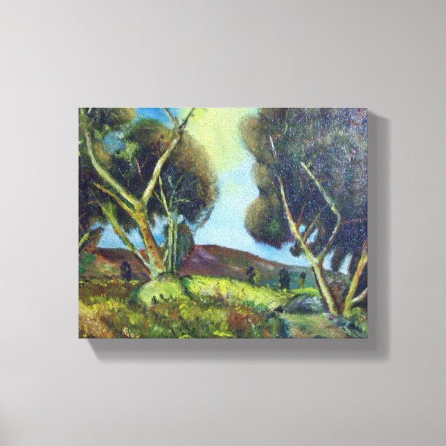 PINEWOOD IN TUSCANY CANVAS PRINT (Front)