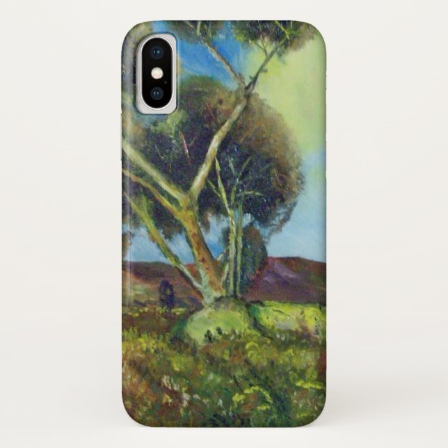 PINEWOOD IN TUSCANY Landscape Case-Mate iPhone Case (Back)