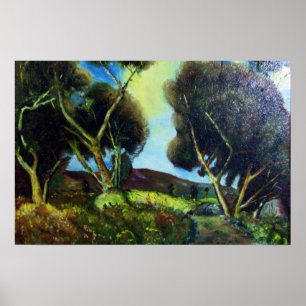 PINEWOOD IN TUSCANY POSTER