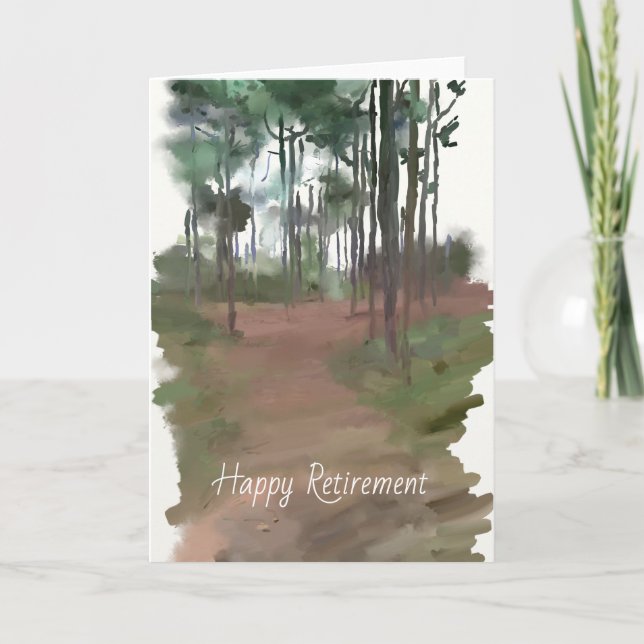 Pinewoods Retirement Card (Front)