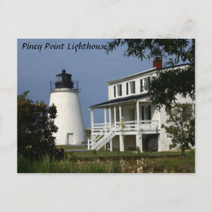Piney Point Lighthouse Postcard