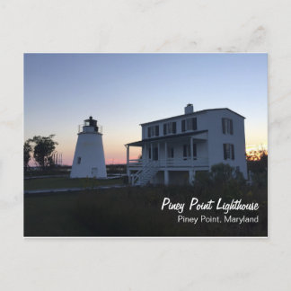 Piney Point Lighthouse Postcard