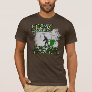 Piney Woods Bigfoot Tracker T-Shirt