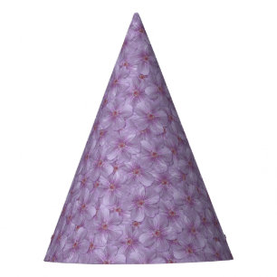 Pineywoods Geranium Seamless Pattern Party Hat