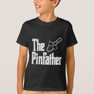 Pinfather Bowling Dad Fathers Day Bowler Daddy Pap T-Shirt