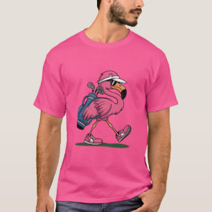 Ping Flamingo Golf Sunglasses Golf Lover T-Shirt