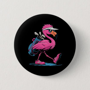 Ping Flamingo Golf Sungles Woman Ladies Men Golf L 6 Cm Round Badge