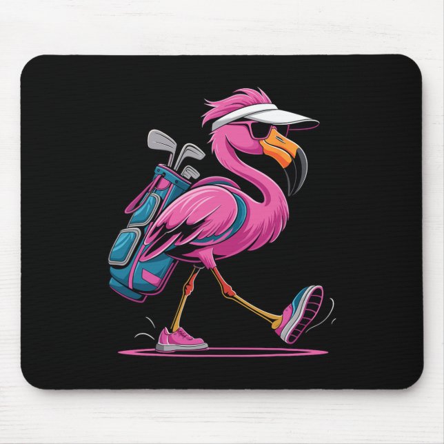 Ping Flamingo Golf Sungles Woman Ladies Men Golf L Mouse Mat (Front)