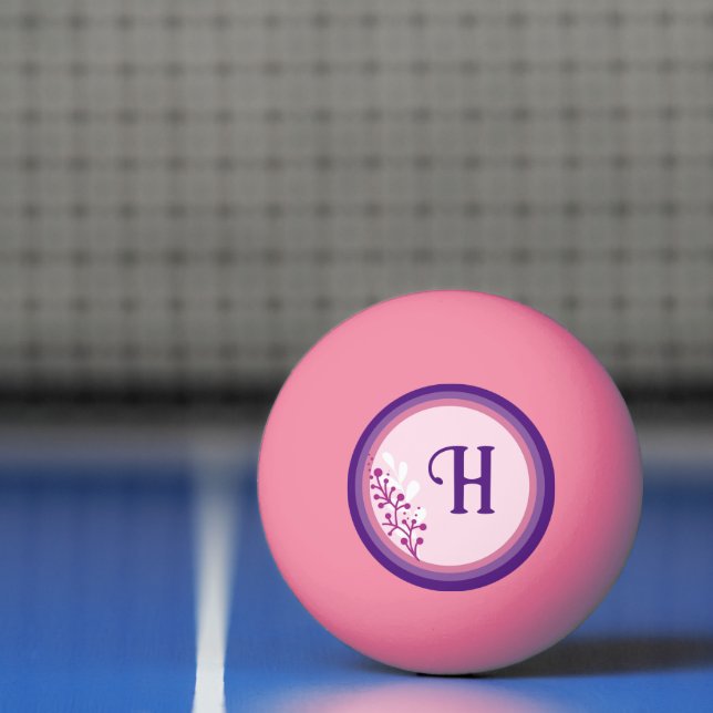 Ping Pong Ball - Add your initial -   (Net)