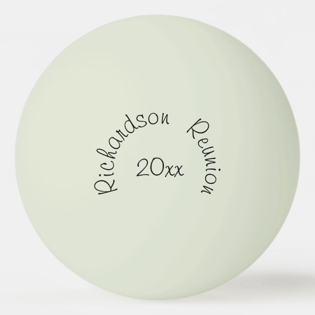 Ping Pong Ball - Family Reunion (Back)