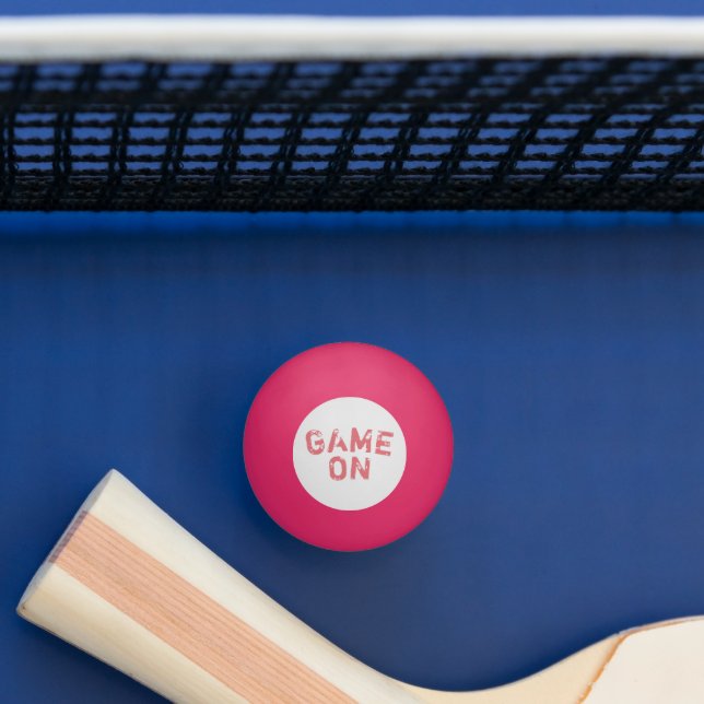 Ping Pong Ball-Game On Ball (Table)