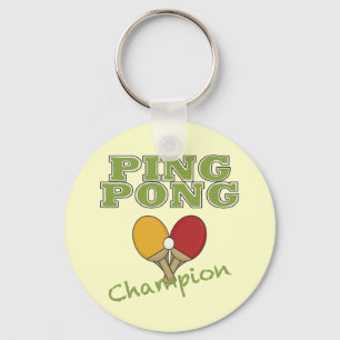 Ping Pong Champion Key Ring