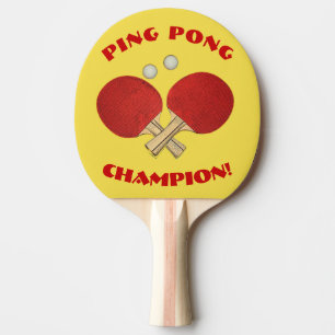 Ping Pong Champion! Ping Pong Paddle