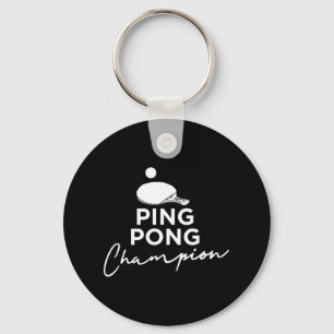 Ping Pong Champion Table Tennis  Key Ring