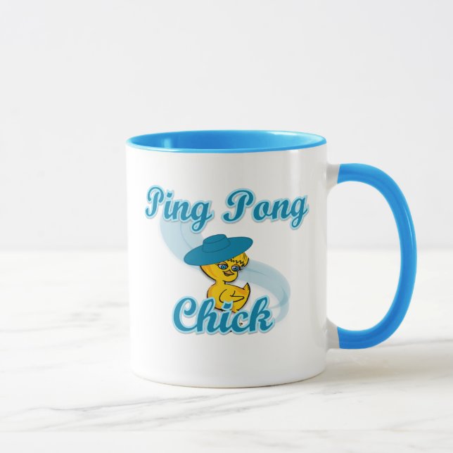 Ping Pong Chick #3 Mug (Right)