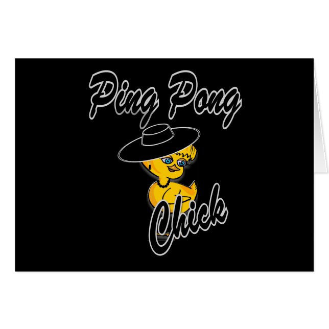 Ping Pong Chick #4 (Front Horizontal)