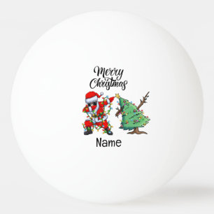Ping pong  Christmas Dabbing Santa Claus Ball