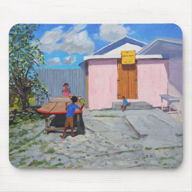 Ping Pong De African Queen Hideaway Mouse Mat (Front)