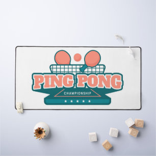 Ping Pong Desk Mat