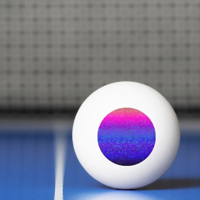 Ping Pong Glitter Star Dust Ping Pong Ball (Net)
