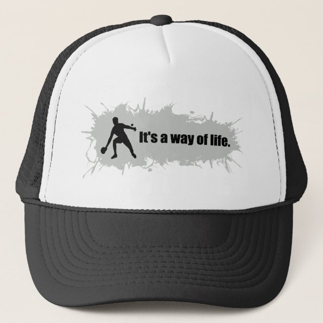 Ping Pong is a Way of Life Trucker Hat (Front)