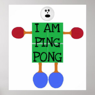 Ping Pong is Life Poster