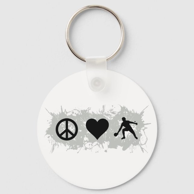 Ping Pong Key Ring (Front)